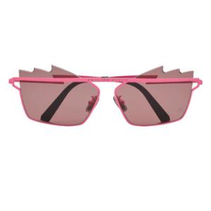 Arya Mirror Pink Irregular Sunglasses 000UES0072PTE003NUUXU