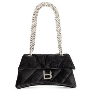 Black Velvet Small Crush Chain Shoulder Bag