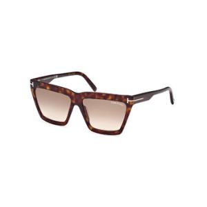 Eden Brown Gradient Cat Eye Sunglasses FT1110 52F