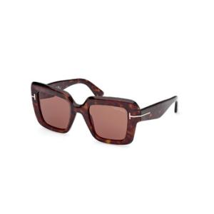 Esme Brown Square Sunglasses FT1157 52J