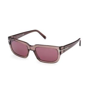 Ezra Bordeaux Mirror Rectangular Sunglasses FT1075 45U