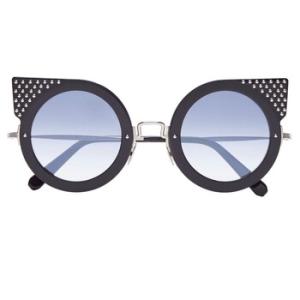 Katy Blue Gradient Cat Eye Sunglasses 000WES0048PCO002NCPWK