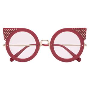 Katy Light Raspberry Cat Eye Sunglasses 000WES0048PCO002NIUZG