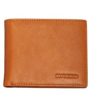 Locke Genuine Leather BiFold Wallet  Orange