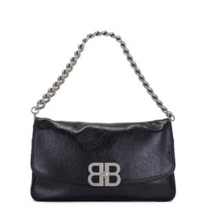 Medium BB Soft Flap Leather Shoulder Bag