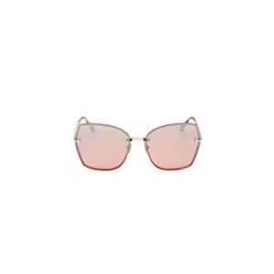 Nickie Bordeaux Mirror Butterfly Sunglasses FT1107 28U