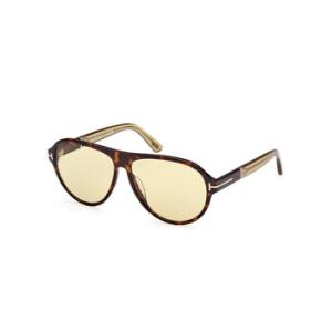 Quincy Yellow Photochromatic Pilot Sunglasses FT1080 52N