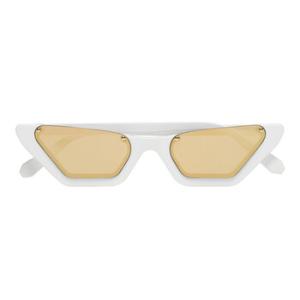 Rachy Gold Cat Eye Sunglasses 000WES0069PTE003NBDWL