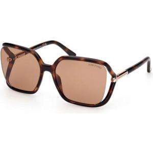 Solange Brown Butterfly Sunglasses FT1089 52E