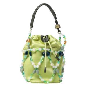 Tender Shoots Party Line Bucket Beads Bag