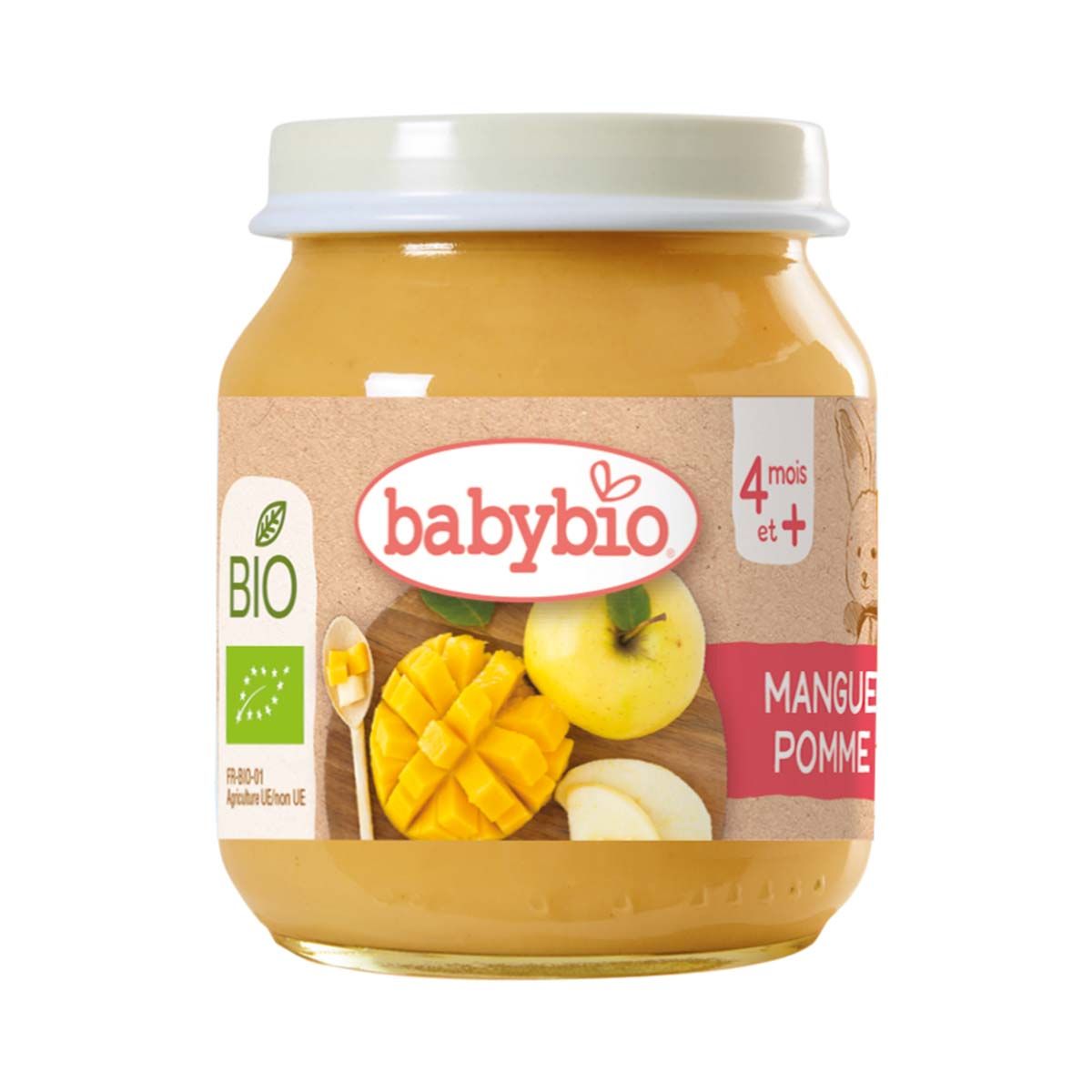 BabyBio - ბეიბი ბიო კონფიტური მანგო და ვაშლი 9792