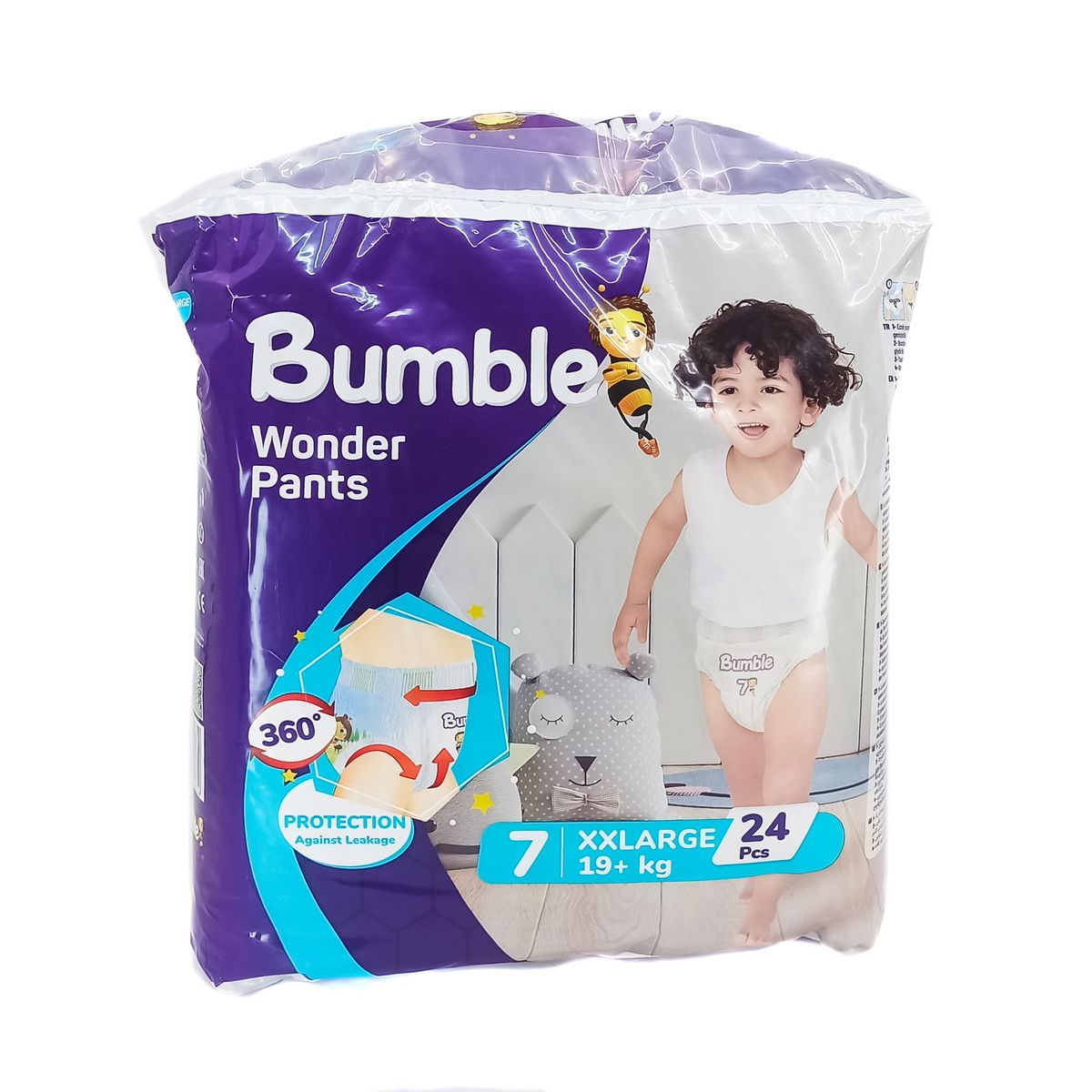 Bumble Baby - ბამბლ ბეიბი ბავშვის ტრუსი 19+კგ 24 ცალი 0359