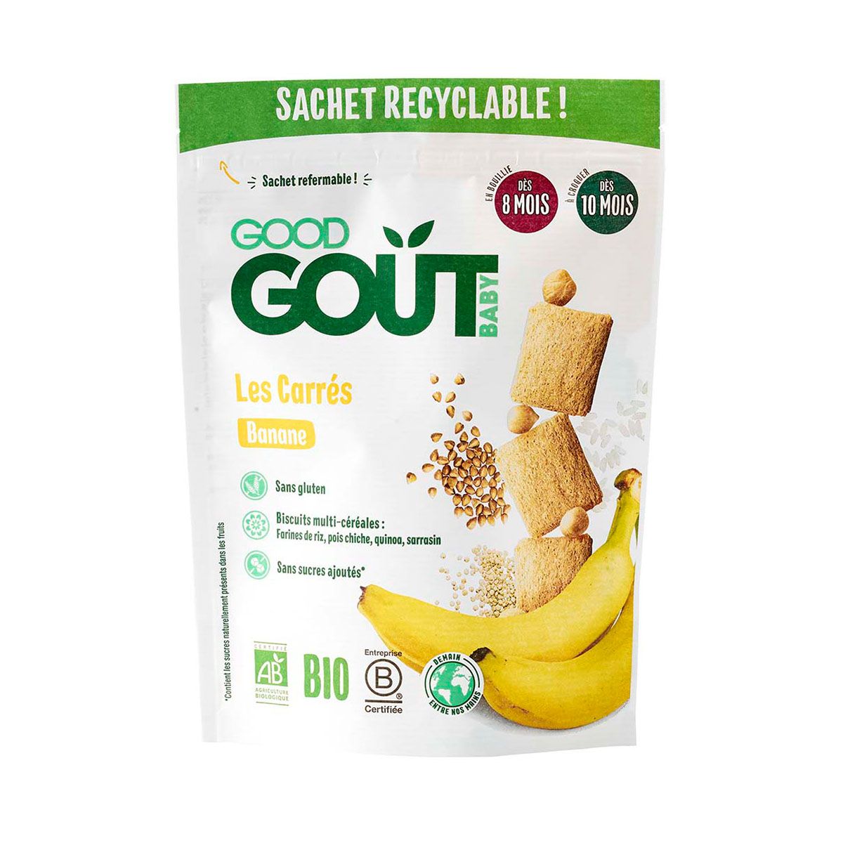 Good gout - გუდ გოუტი ორცხობილა ბანანი 50 გრ. 7968