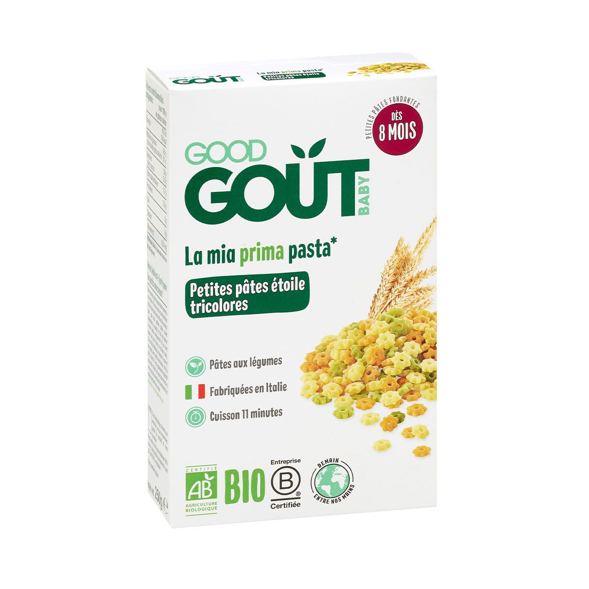 Good gout - გუდ გოუტი პიურე სამფეროვანი მაკარონი 250 გრ. 3798