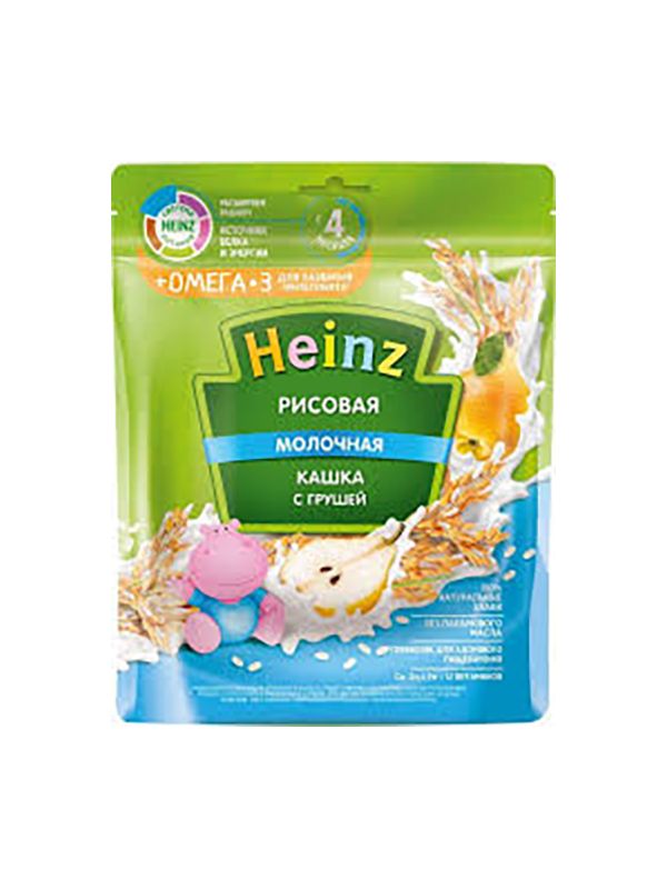 Heinz - ჰეინცი რძიანი ფაფა ბრინჯი და მსხალი 5150