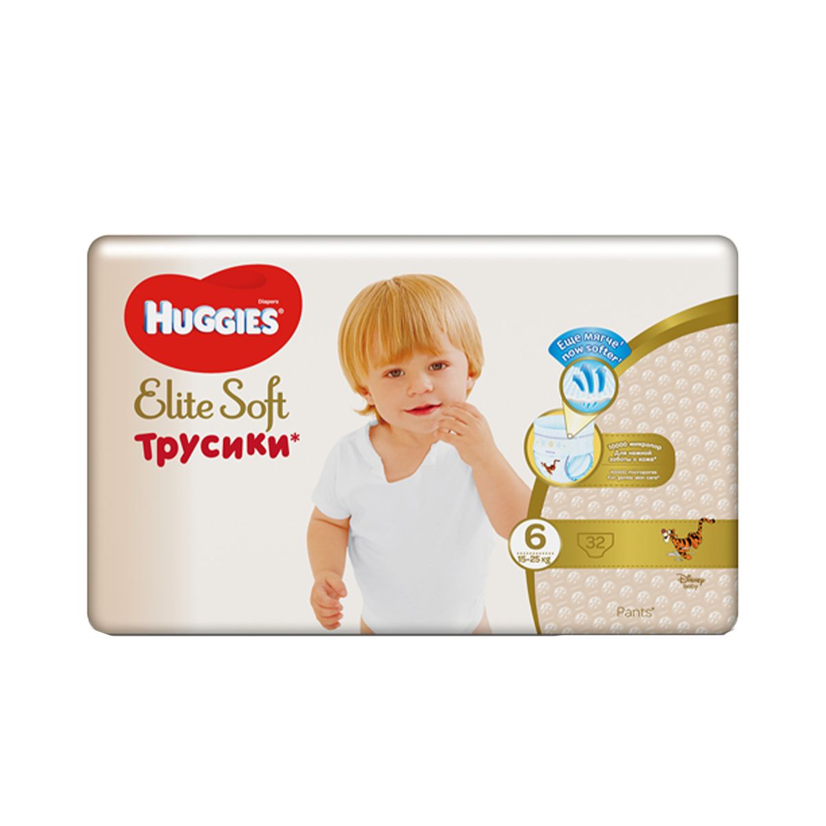 Huggies - ჰაგისი ელიტ სოფტის ტრუსი 16-22 კგ 32 ცალი 8364