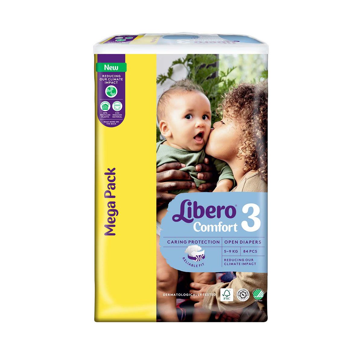Libero - ლიბერო ბავშვის საფენი Midi 5-9 კგ 84 ცალი 6738