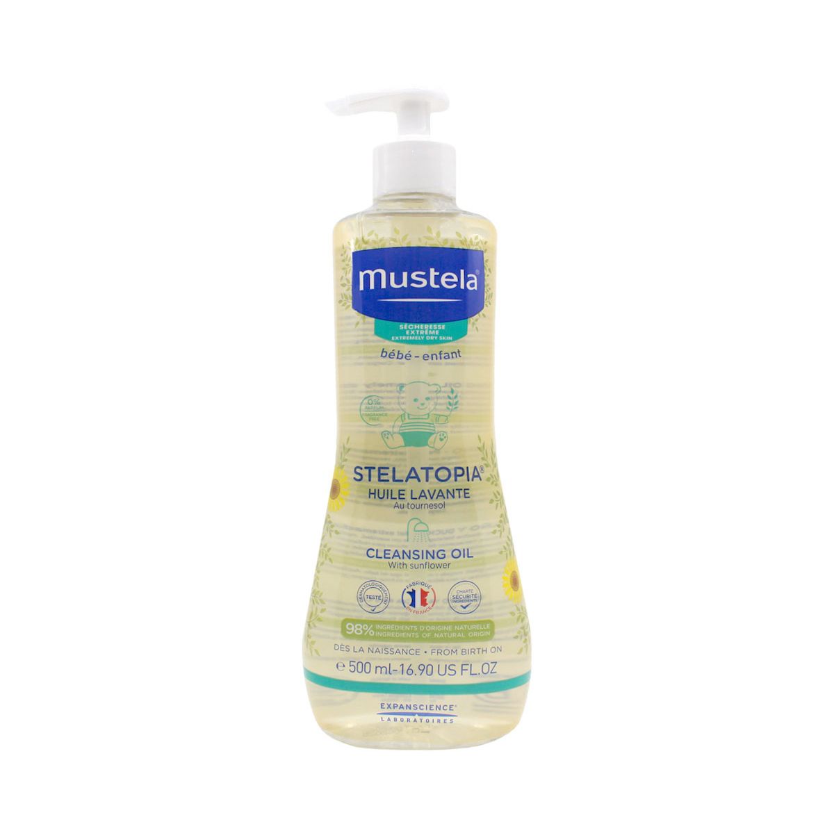 Mustela - მუსტელა დასაბანი ზეთი 500 მლ 4313