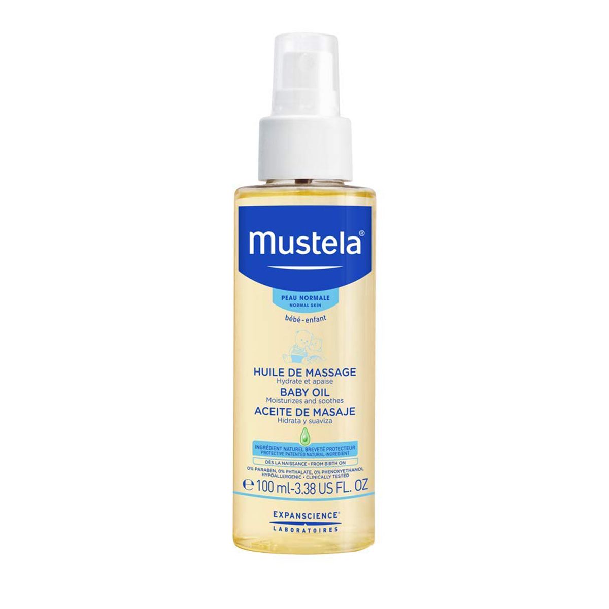 Mustela - მუსტელა ზეთი მასაჟის 100მლ 8428