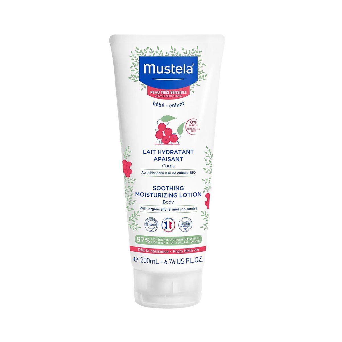 Mustela - მუსტელა ლოსიონი ტანის 0+ 200 მლ 6454