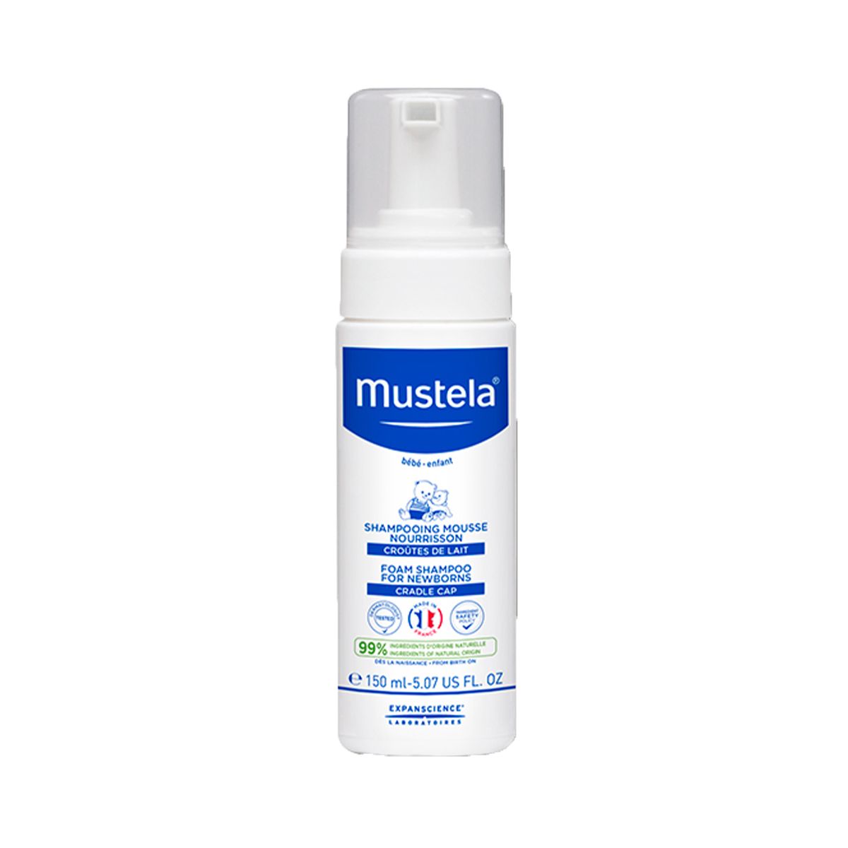 Mustela - მუსტელა ქაფი-შამპუნი ახალშობილის 4405