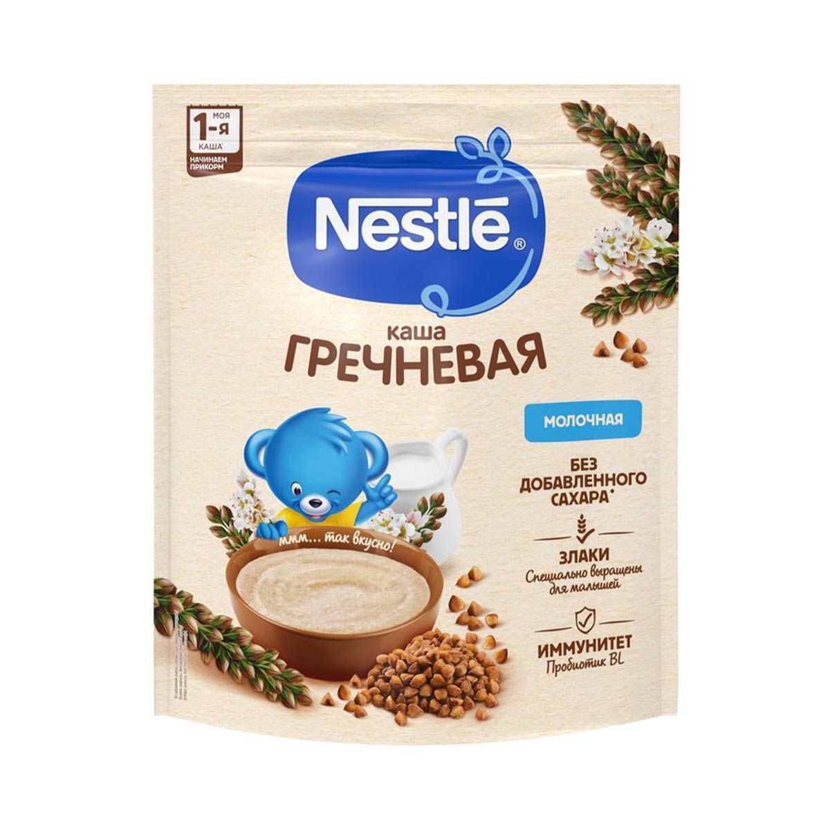 Nestle - ნესტლე რძიანი ფაფა წიწიბურა 200გ 3380