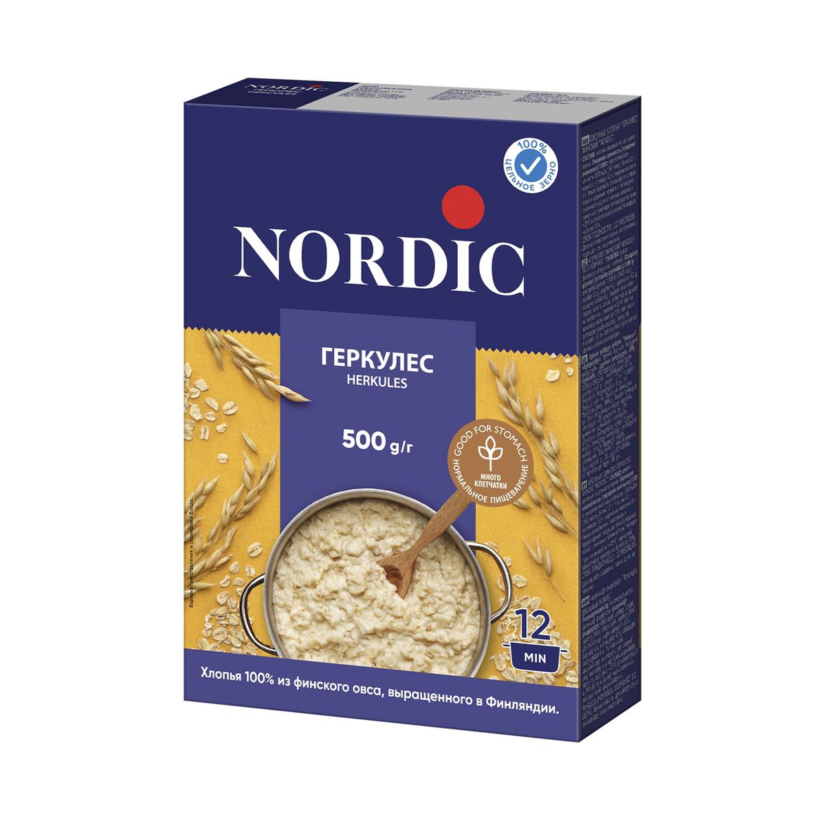 Nordic - ნორდიკი შვრიის ფაფა 500გრ 8955