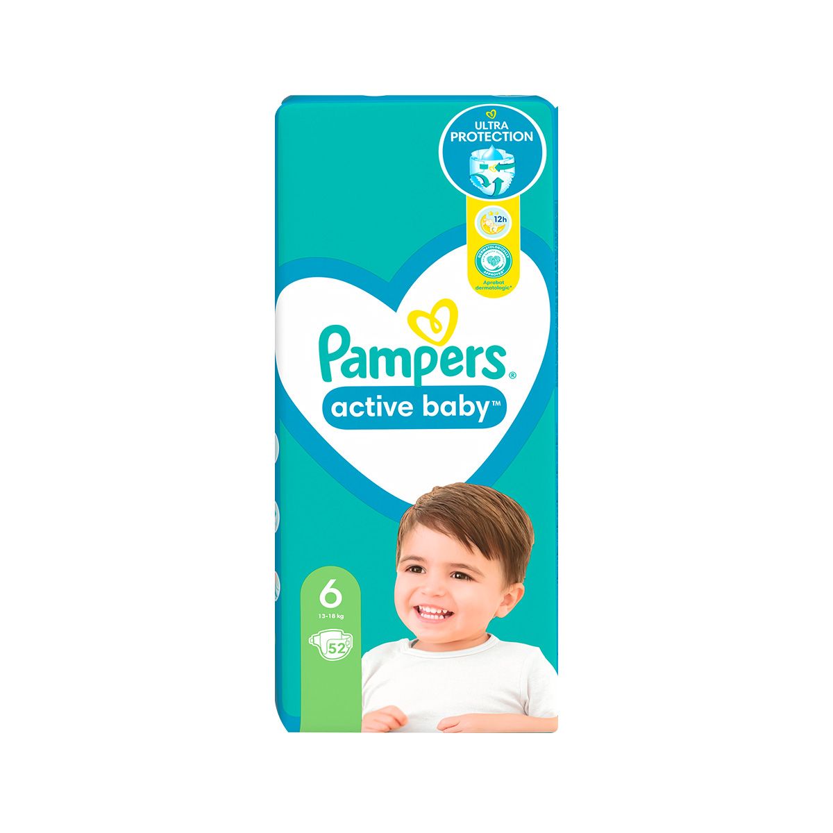 Pampers - პამპერსი 13-18 კგ 52 ცალი 4346/8533