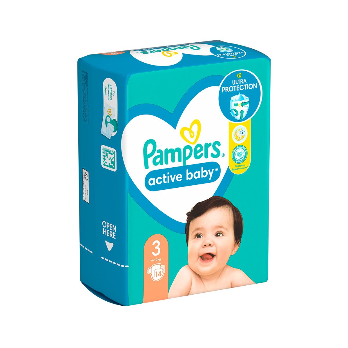 Pampers - პამპერსი 3 ზომა 14 ცალი 1199