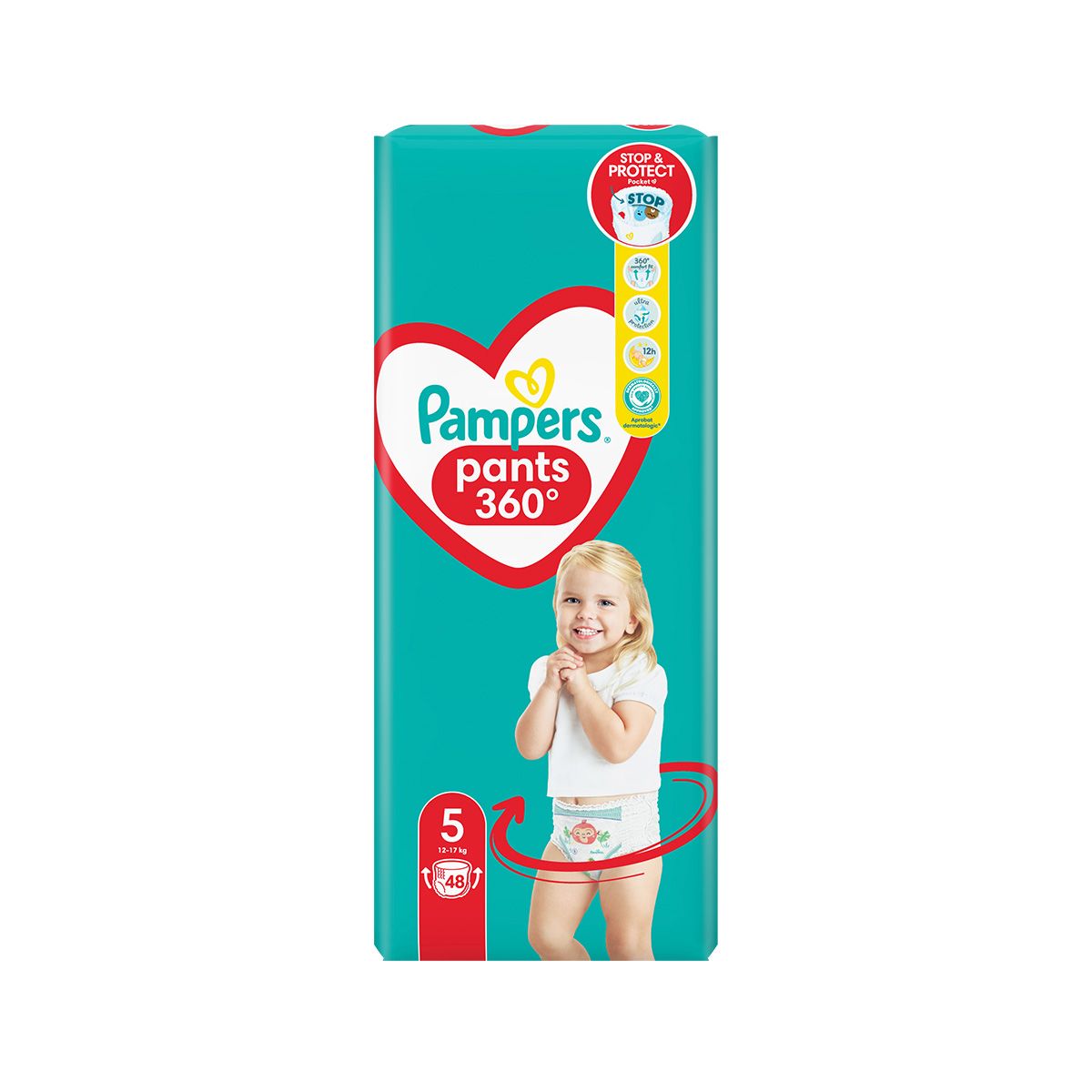 Pampers - პამპერსი ტრუსი 12-17 კგ 48 ცალი 9325