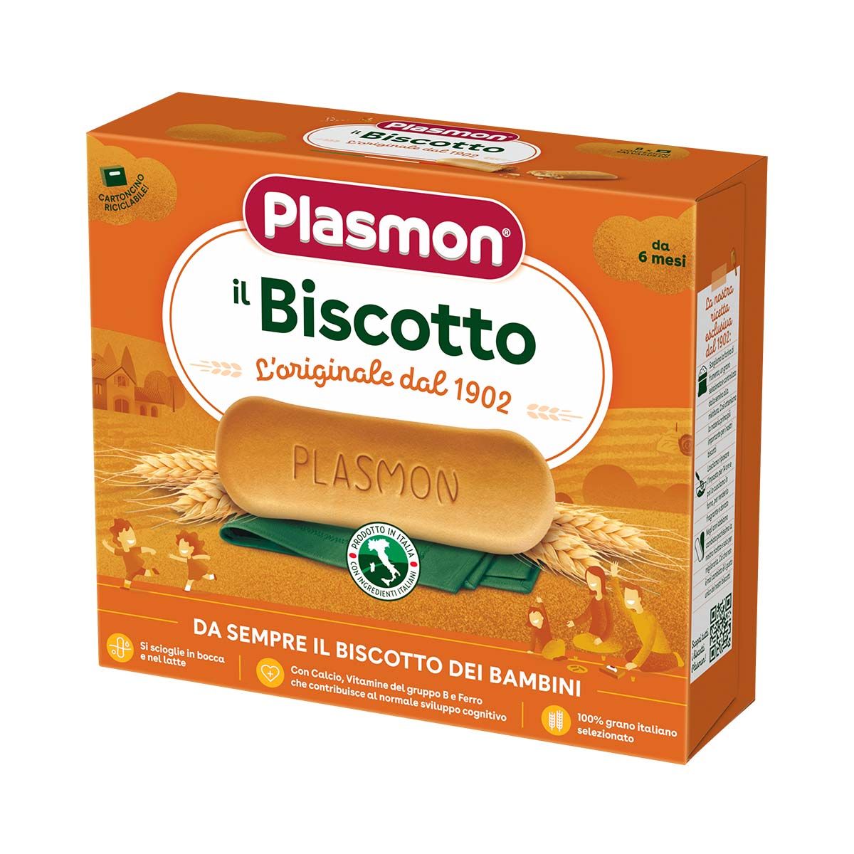 Plasmon - პლასმონი ორცხობილა 320 გ 8345