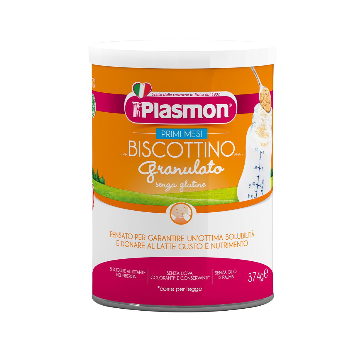 Plasmon - პლასმონი ორცხობილა უგლუტეინო 5962