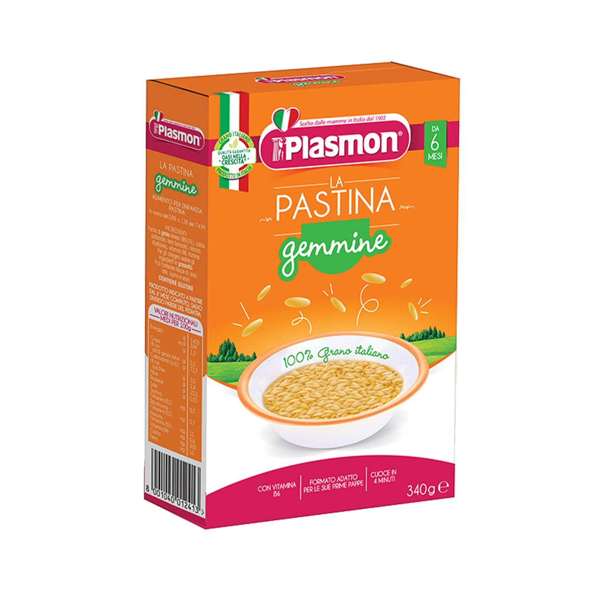 Plasmon - პლასმონი პასტა Gemmine 2413