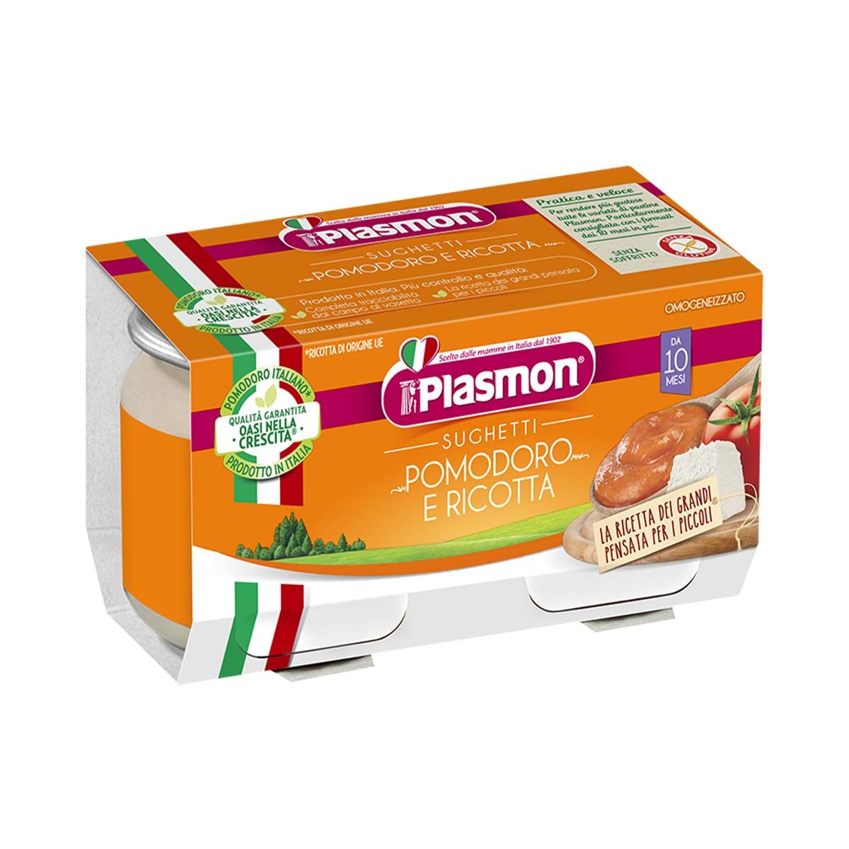 Plasmon - პლასმონი სოუსი პომიდორი რიკოტა 3777