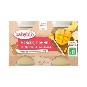 BabyBio - ბეიბი ბიო კონფიტური მანგო და ვაშლი 2 ცალი 0798