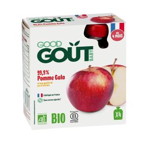 Good gout - გუდ გოუტი პაუჩი ვაშლი 85 გრ. 4 ცალი 2739