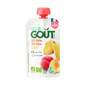 Good gout - გუდ გოუტი პაუჩი მსხალი და ატამი 120 გრ. 4887