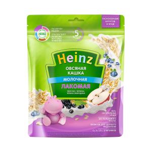 Heinz - ჰეინცი რძიანი ფაფა ვაშლით და მოცვით 5334