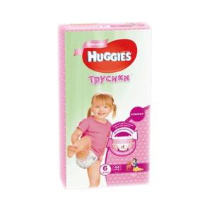 Huggies - ჰაგისი მეგა გოგოს 15-25 კგ 44 ცალი 7664