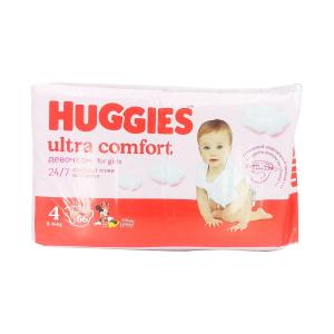 Huggies - ჰაგისი ულტრა კომფორტი 8-14 კგ N66 გოგო 3628