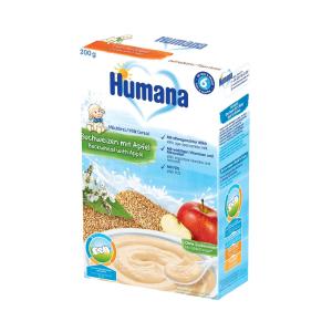 Humana - ჰუმანა რძიანი წიწიბურის ფაფა ვაშლით 200გ5580