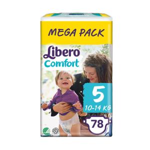 Libero - ლიბერო ბავშვის საფენი Comfort 10-14 კგ 78 ცალი 3346