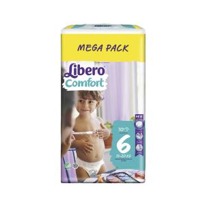 Libero - ლიბერო ბავშვის საფენი Comfort 13-20 კგ 70 ცალი 3414