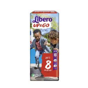 Libero - ლიბერო ბავშვის საფენი UP&GO 19-30 კგ 28 ცალი 1662