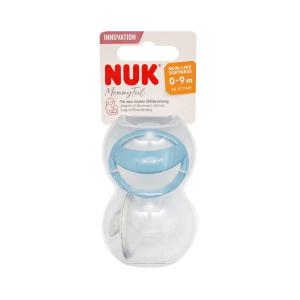 Nuk - ნუკი სილიკონის მატყუარა Mommy 0-9 თვე ლ/ბ 5434