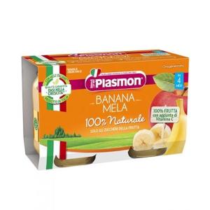 Plasmon - პლასმონი ხილფაფა ბანანით და ვაშლით 8949