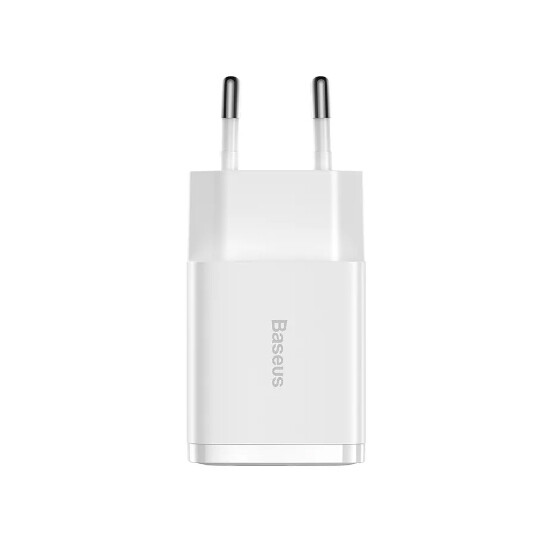 Baseus Compact Charger 2U 10.5W EU CCXJ010202 White