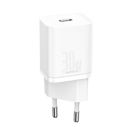 Baseus Super Si Quick Charger IC 30W EU CCSUPJ02 White