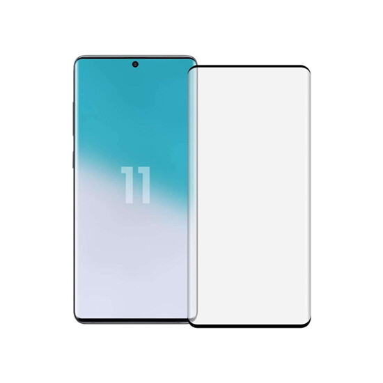 Glass Pro Full Screen Tempered Glass 111D OnePlus 11 Full Glue 3D Black