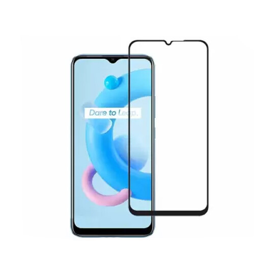 Glass Pro Full Screen Tempered Glass 111D Realme C33 Black